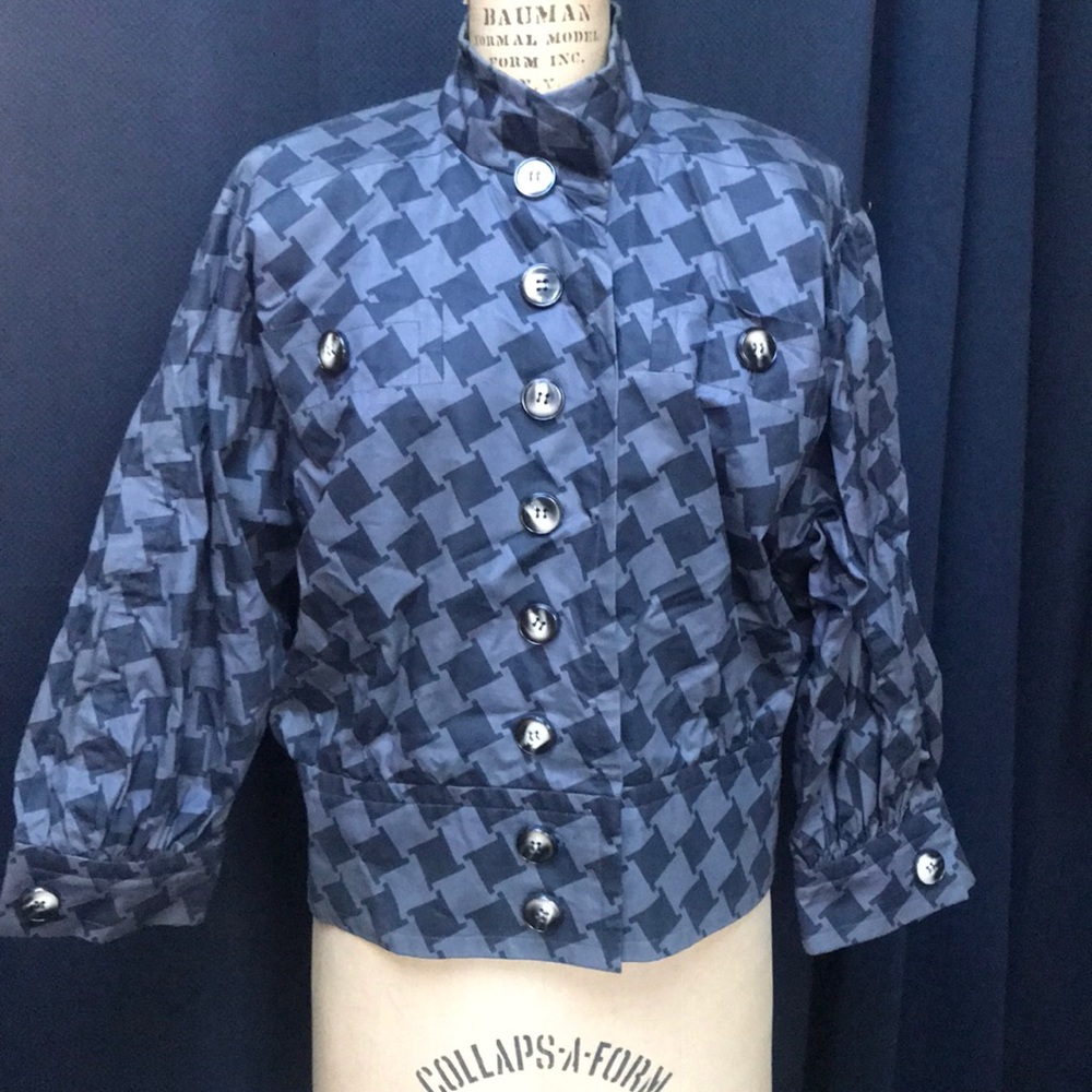 Yves Saint Laurent Rive Gauche cropped jacket